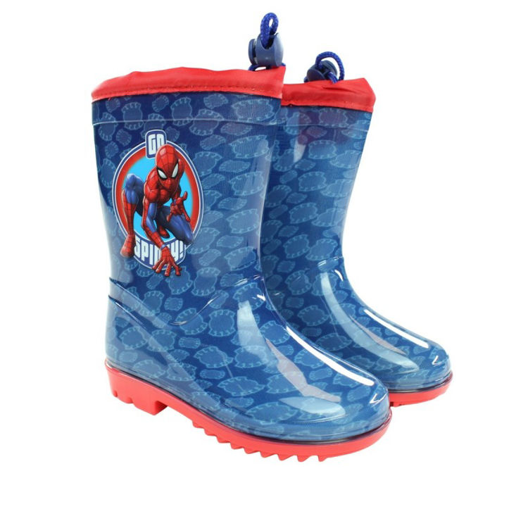 WeeOnes. SP23 BOYS SPIDERMAN WELLIES RAIN BOOTS